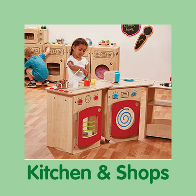 Play kitchens and Shops