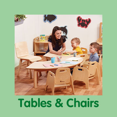 Tables and chairs