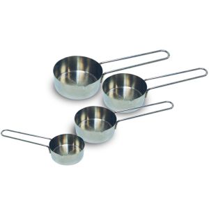 Metal Measuring Scoops - Set of 4