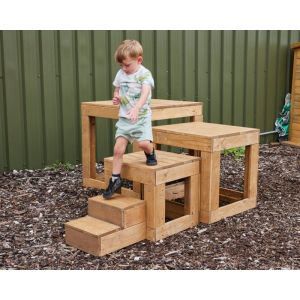 Giant Cube Blocks Nest - 4 Piece Set