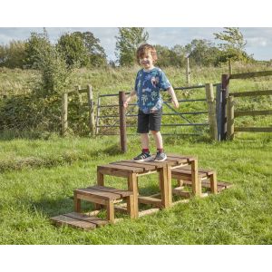 Up And Down Platform Steps - 2 Piece Set