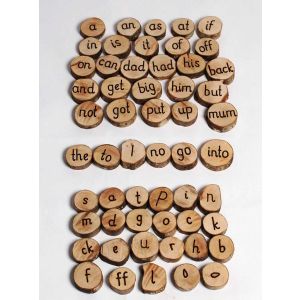 Phase 2 Word And Phonics Lozenges - 55 Piece Set
