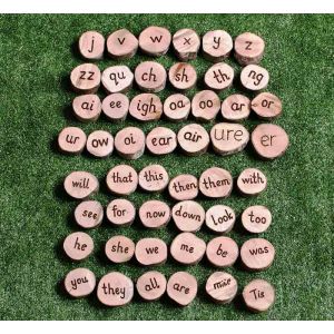 Phase 3 Word And Phonics Lozenges - 50 Piece Set