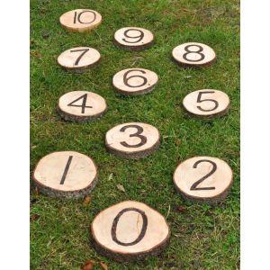 0-10 Number Stepping Stones - Set of 11