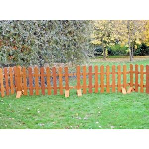 Rustic-Style Fencing - Pack of 4