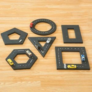 Chalkboard Shape Tracks - Set of 6