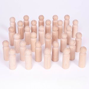 Plain Peg People - Pack of 30
