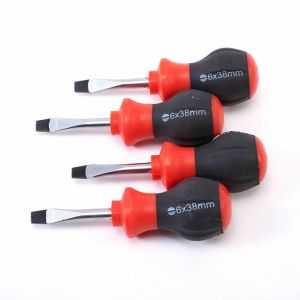 Flat Head Chubby Screwdrivers (4Pk)