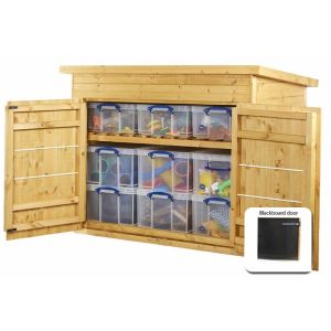 Big & Bountiful Outdoor Storage Shed - Box Store