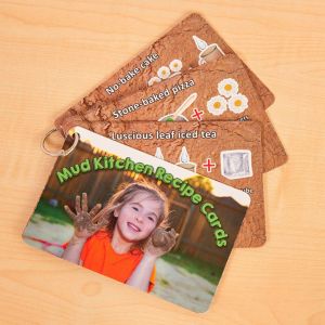 Waterproof Mud Pie Recipe Cards