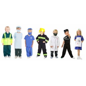 Emergency Services Role Play Set - Set of 7
