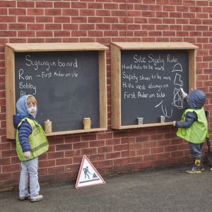 Chalkboard Cubbies - Set of 2