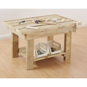 Chunky Children’s Woodwork Bench - (H)65cm - KS1