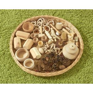 Heuristic Wicker Tray (60Cm)