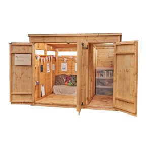 Curriculum Learning Shed with Walk-In Store