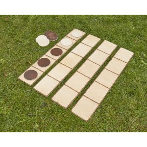 Natural Large Five Frames - Set of 4