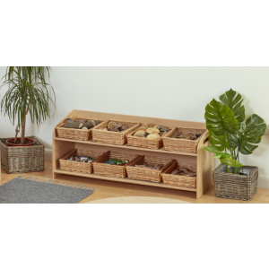 Healdswood Low Shelving Unit - (H)45cm