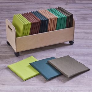 Healdswood - Flexspace Mobile Trolley And Cushions - Set of 30 Cushions
