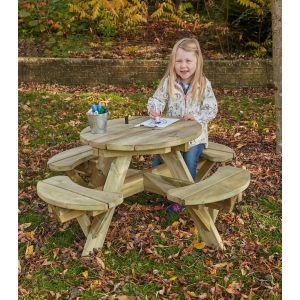 Rounded Picnic Bench