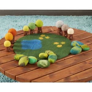 Felt Seasons Trees - 9 Piece Set