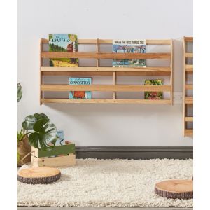 Flat Facing Wall Book Case - Horizontal