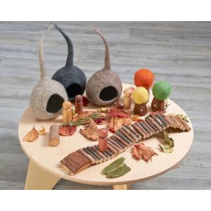 Fairy Tale Felt Houses Trio