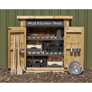 Curriculum Shed - Compact Mud Kitchen Shed