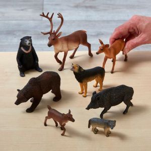 Wild Animals Set - Set of 8