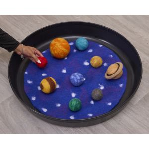 Felt Planets - Set of 9