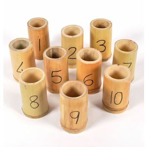 Bamboo Collecting Pots 1-10 - Set of 10