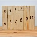 Large Proportional Number Blocks - 11 Piece Set