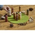 Multicultural Wooden Peg People - Pack of 10