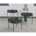 Adjustable Height Metal Deep Spot Tray Stand