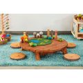 Tuff Spot Tray Friendly Wooden Tables - (H)23cm