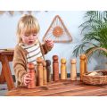 Giant Outdoor Multicultural Peg People - Set of 10