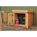 Living Roof Gardening and Bike Shed