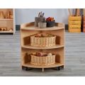 Rookie Mobile Corner Shelf - (H)60cm
