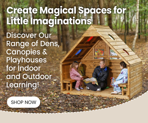 shop our dens, arches and playhouses